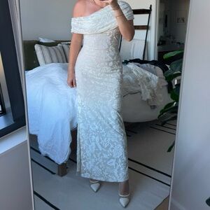 Brand New, Never Worn Anthro Winter Bridal Dress